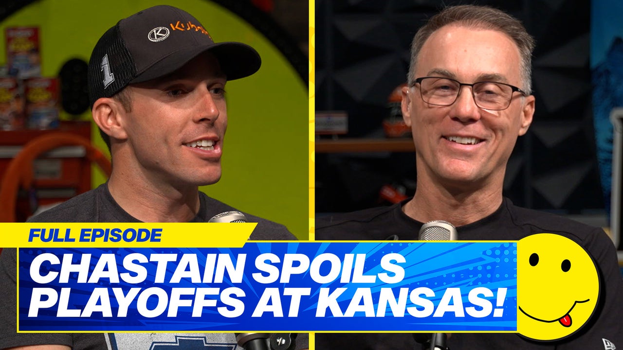 Ross Chastain breaks down his big win at Kansas to Kevin Harvick!