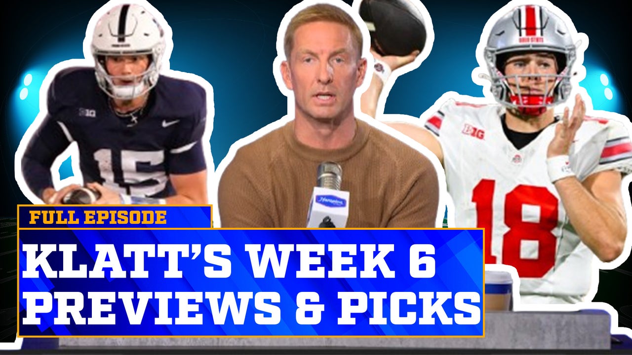 Ohio State-Iowa, Michigan-Washington & More Week 6 Picks Plus Klatt’s New CFP Br