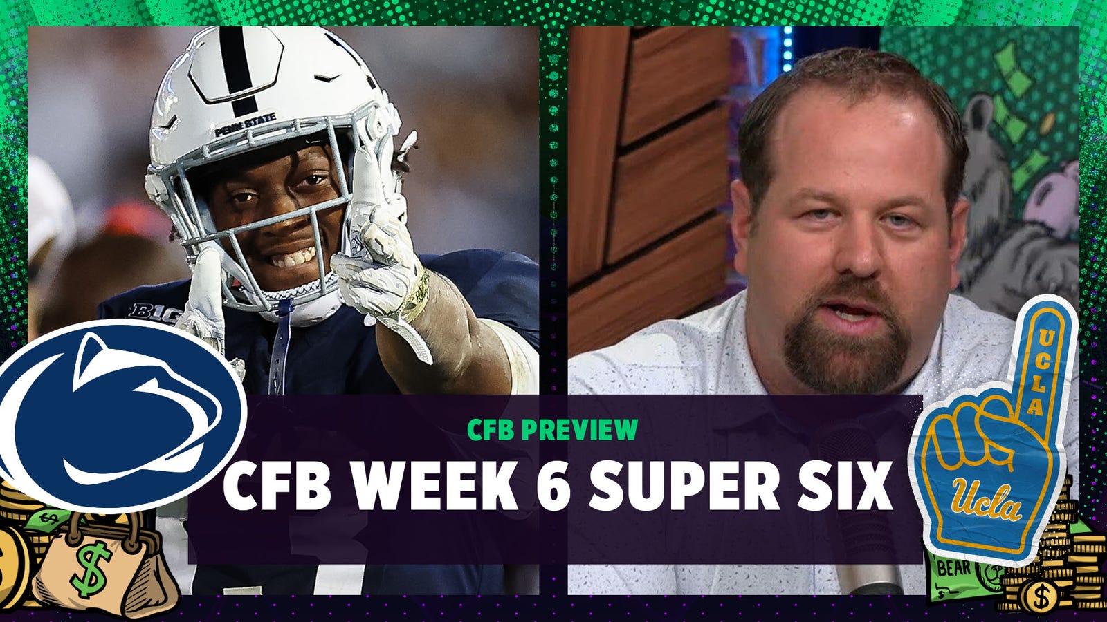 CFB Semana 6 Super Six: Penn State vs. UCLA, Colorado antecipado