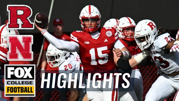 Rutgers Scarlet Knights vs. Nebraska Cornhuskers Highlights | FOX College Football