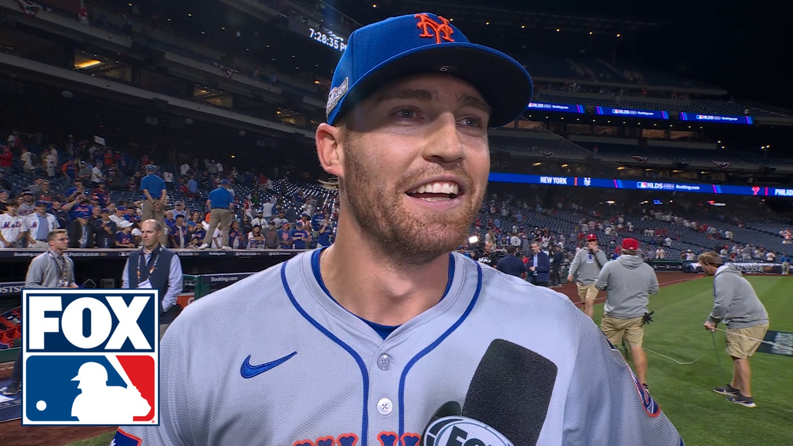 Brandon Nimmo on the Mets' 6-2 win over the Phillies in Game 1 of the NLDS | MLB on FOX