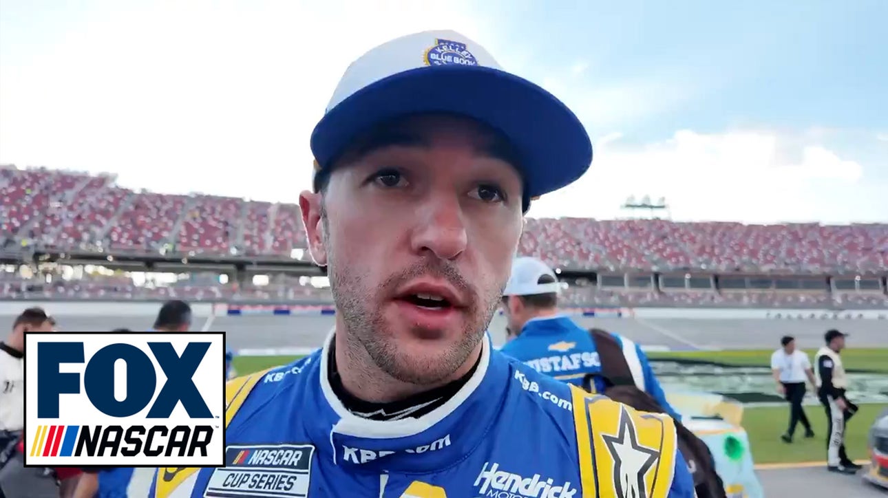 Chase Elliot on his performance at Talladega | NASCAR on FOX