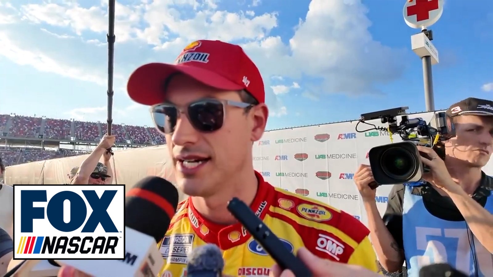 Joey Logano on the big wreck and why he didn't have fun at Talladega 