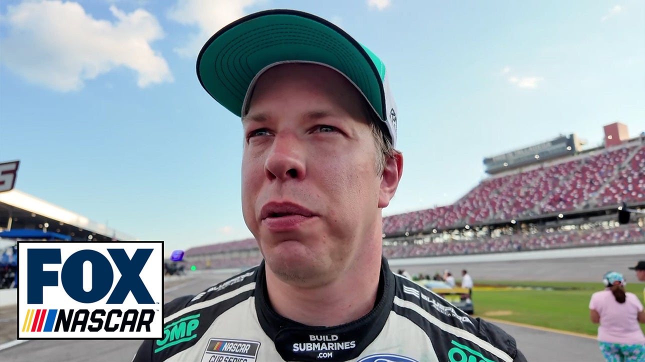 Brad Keselowski on coming up shorts in the final lap | NASCAR on FOX