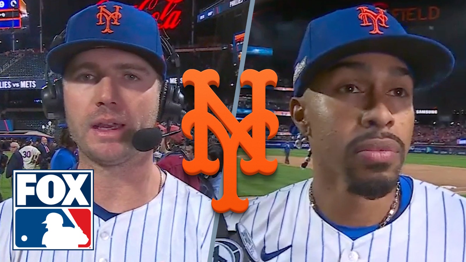 Phillies vs. Mets Game 3: Pete Alonso, Francisco Lindor and more Postgame Interviews | MLB on FOX