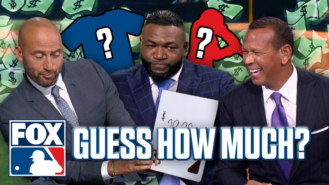 Derek Jeter, David Ortiz, and Alex Rodriguez play 'Guess How Much?' | MLB on FOX