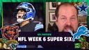 NFL Week 6 Super Six: Dallas Cowboys vs Detroit Lions & Chicago Bears vs Jacksonville Jaguars