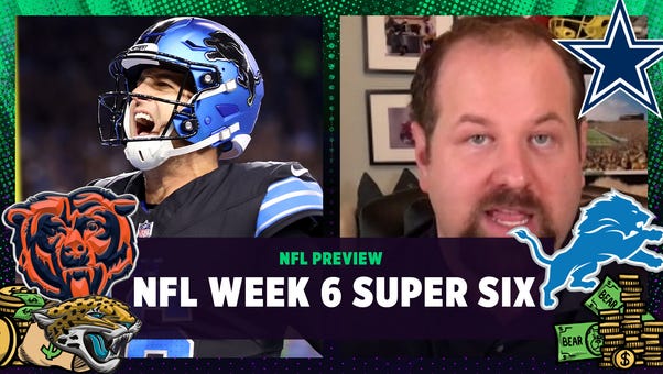 NFL Week 6 Super Six: Dallas Cowboys vs Detroit Lions & Chicago Bears vs Jacksonville Jaguars