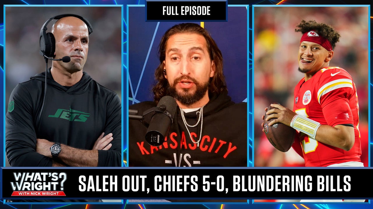 Jets Fire Saleh, Chiefs-Saints MNF Recap & Wright or Wrong