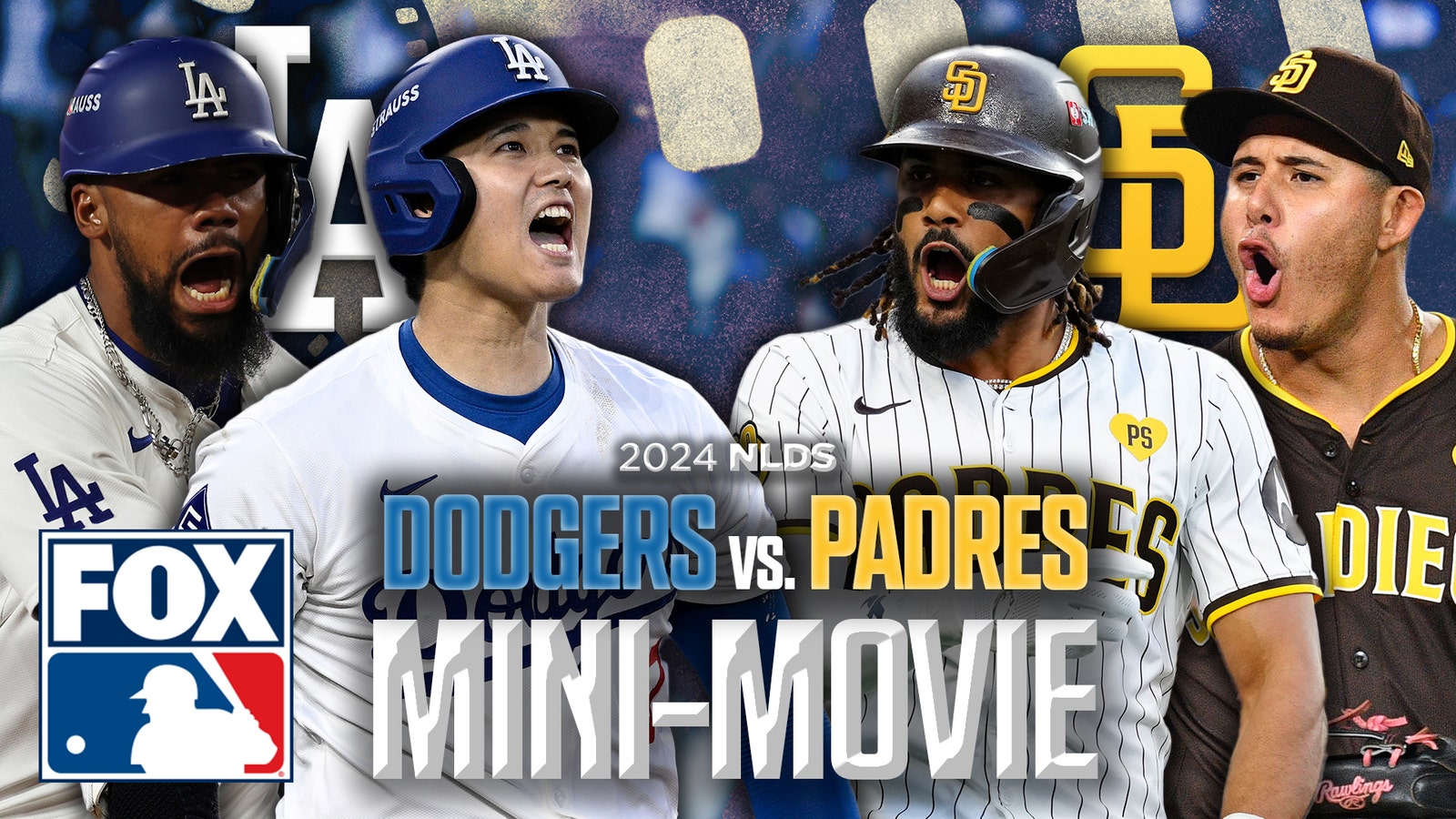 Dodgers vs. Padres: MINI-MOVIE of 2024 NLDS | MLB on FOX 🎥