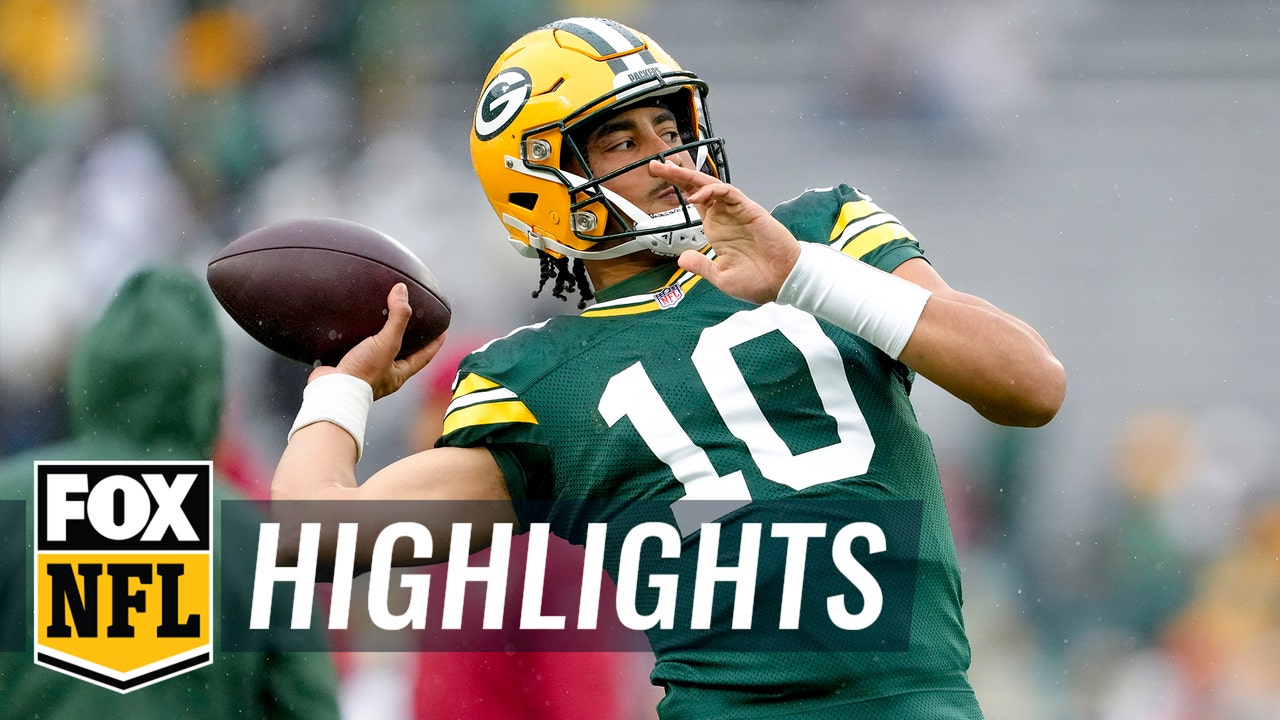 Jordan Love throws for FOUR touchdowns in Packers' 34-13 win over Cardinals | NFL Highlights