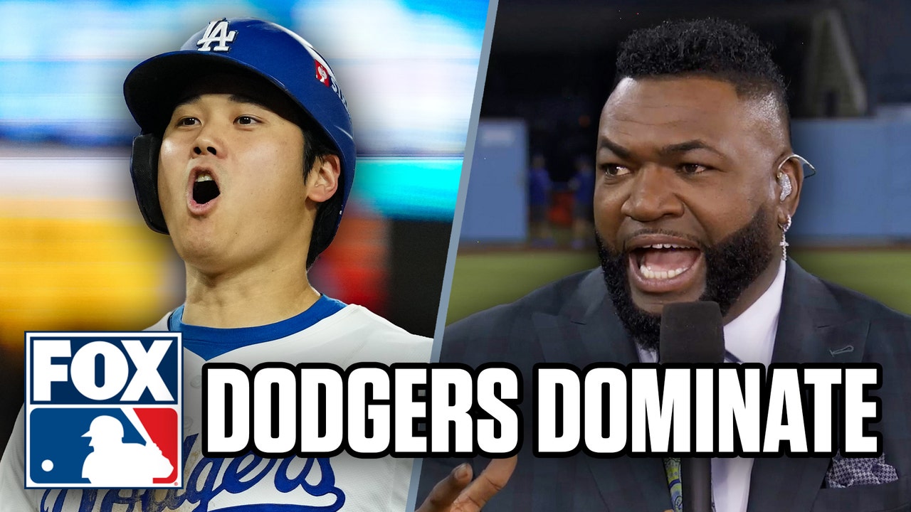 Dodgers DOMINATE Mets, Game 1 Reaction: David Ortiz, Derek Jeter & Alex Rodriguez | MLB on FOX