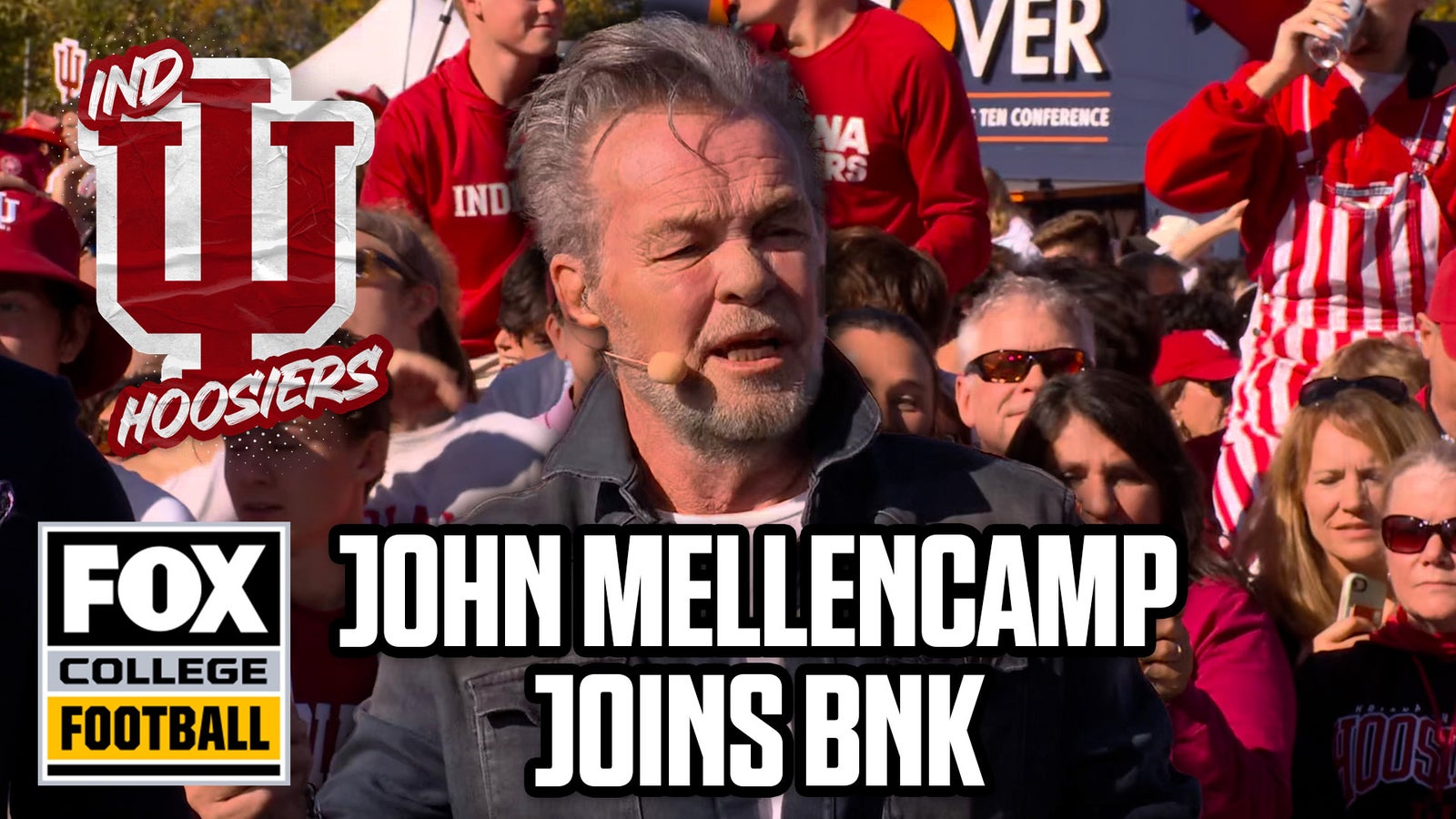 John Mellencamp on Indiana being undefeated & his love for the university | Big Noon Kickoff