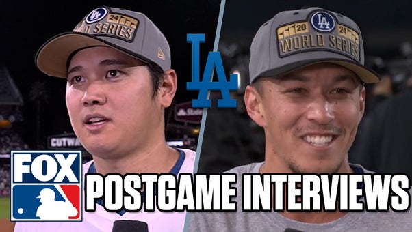 Dodgers win NLCS: Shohei Ohtani, Mookie Betts, Tommy Edman & more Postgame Interviews | MLB on FOX