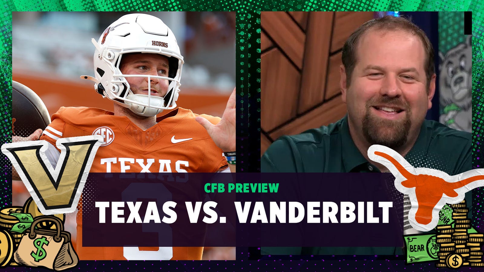 CFB Week 9: Vanderbilt vs. Texas best bets, predictions & odds | Bear Bets