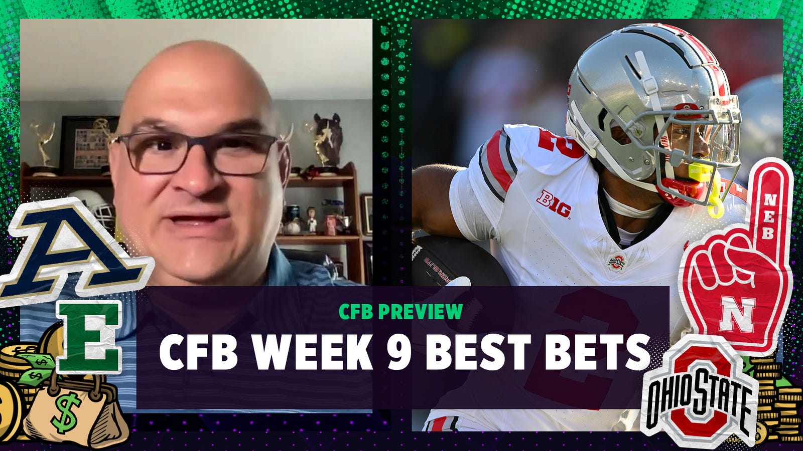 CFB Week 9 Best Bets: Ohio State vs. Nebraska, Akron vs. Eastern Michigan