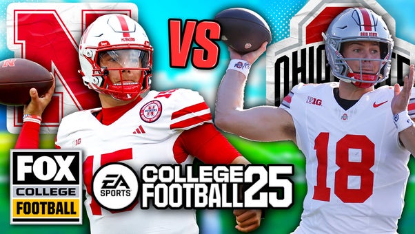 Nebraska vs. No. 4 Ohio State Big Noon Kickoff | College Football 25 Simulation