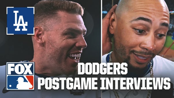 Yankees vs. Dodgers World Series: Freddie Freeman, Mookie Betts & Dave Roberts postgame interviews