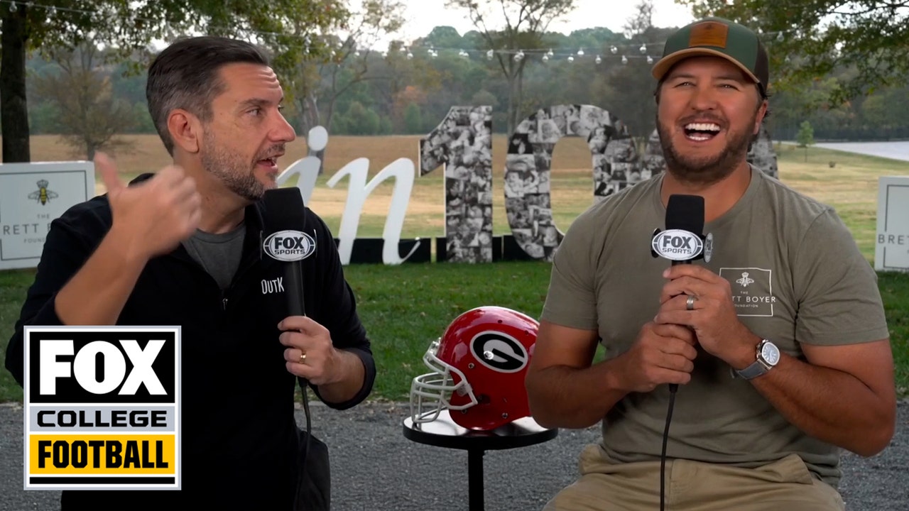 Luke Bryan talks Georgia Bulldogs, Carson Beck and more! | Big Noon Kickoff