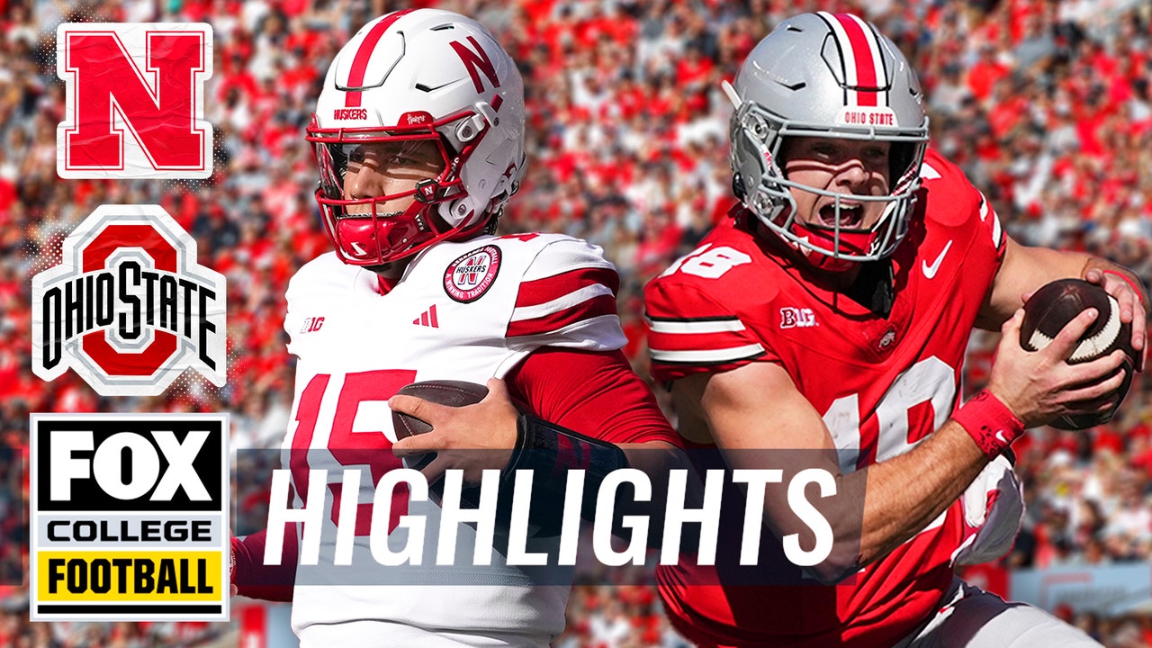 Nebraska Cornhuskers vs. No. 4 Ohio State Buckeyes Highlights | FOX College Football