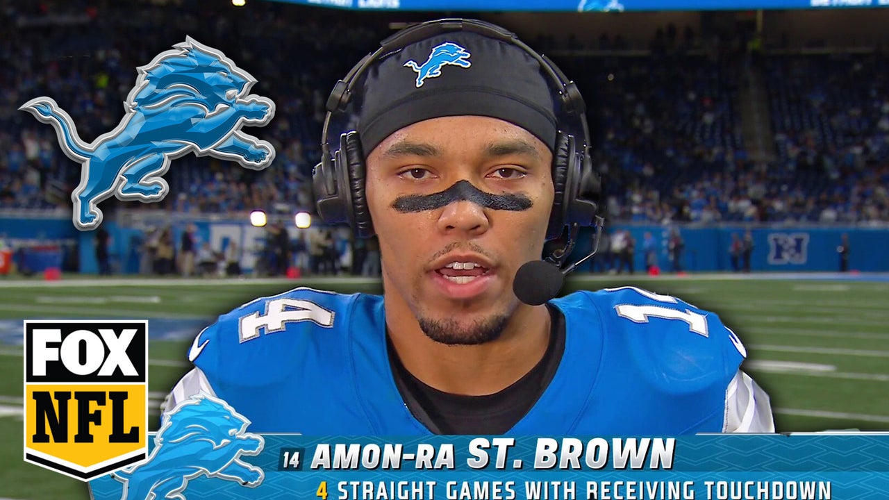 Amon-Ra St. Brown breaks down why Lions' Offense is so good | FOX NFL Sunday