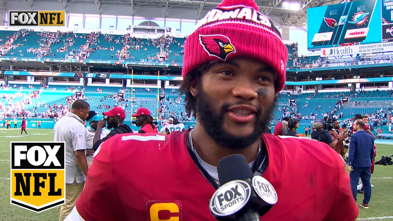 Kyler Murray on Cardinals’ big win over Dolphins, talks Marvin Harrison Jr.