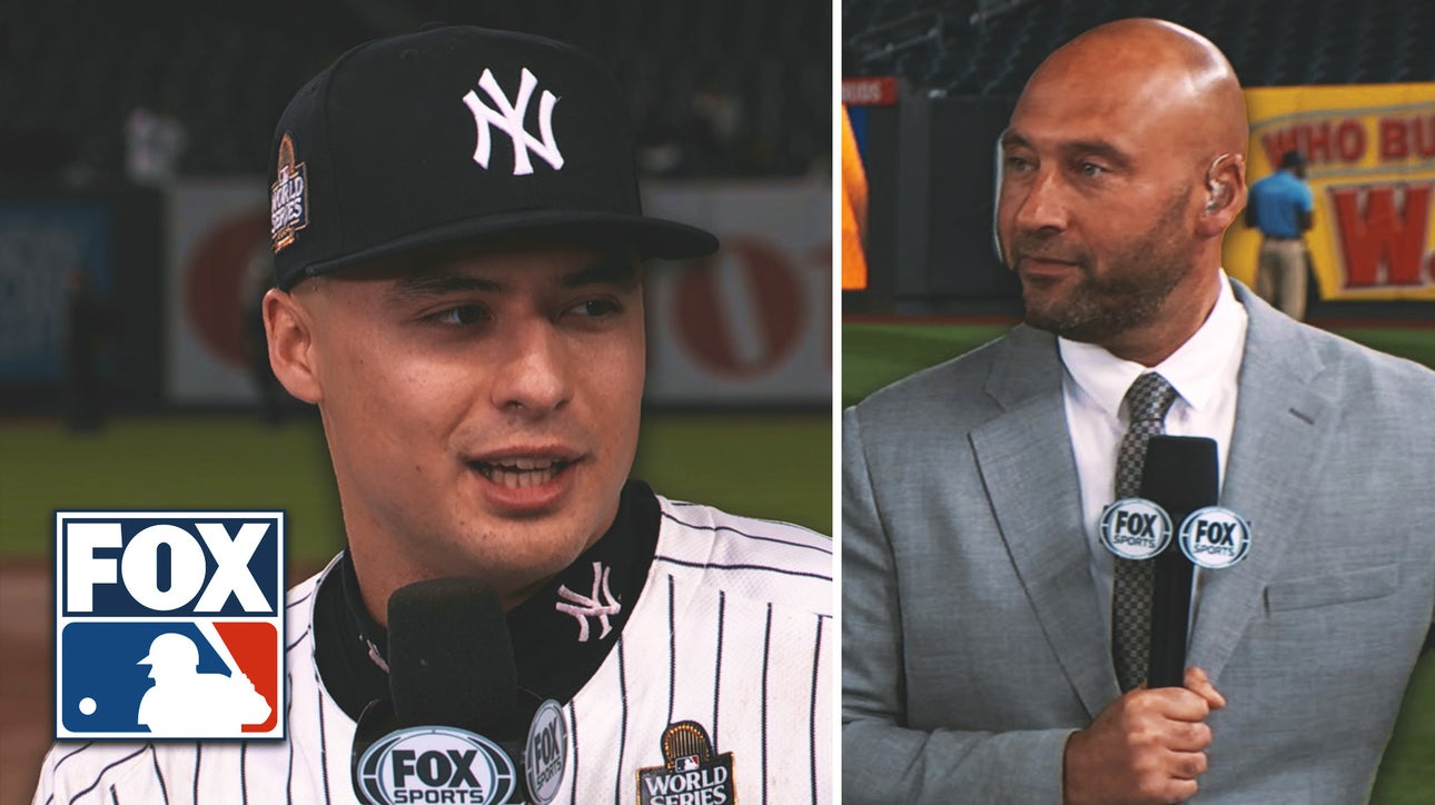 Anthony Volpe tells Derek Jeter, Alex Rodriguez & David Ortiz what it's like to hit grand slam in WS