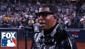 Babyface performs the National Anthem ahead of Dodgers vs. Yankees Game 5 | MLB on FOX