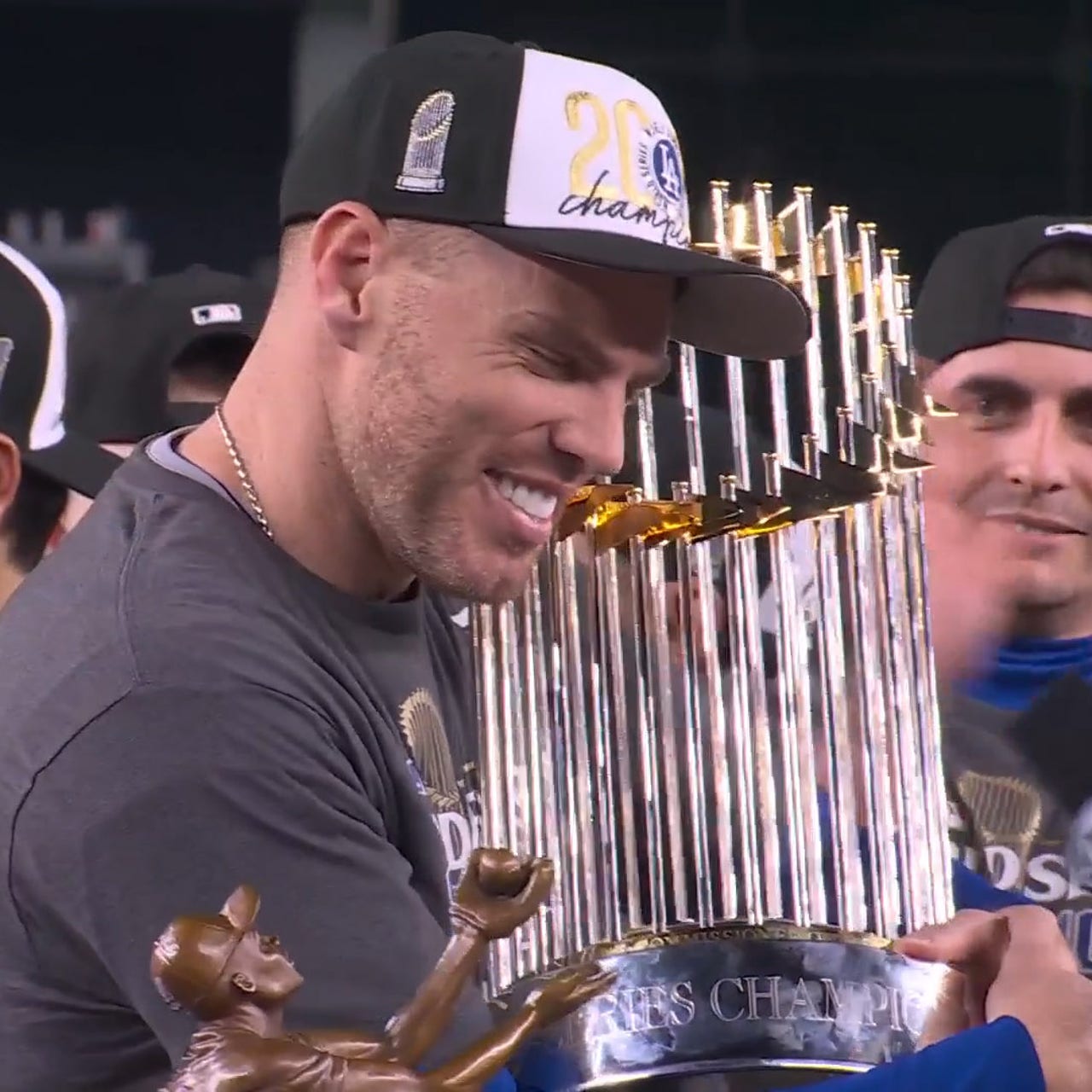 2024 WORLD SERIES MVP ボール ロサンゼルス フリーマン Freddie Freeman is the 2024 World Series MVP after a