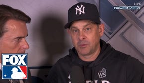 'It stings forever' - Aaron Boone on New York Yankees losing to Dodgers in World Series | MLB on FOX