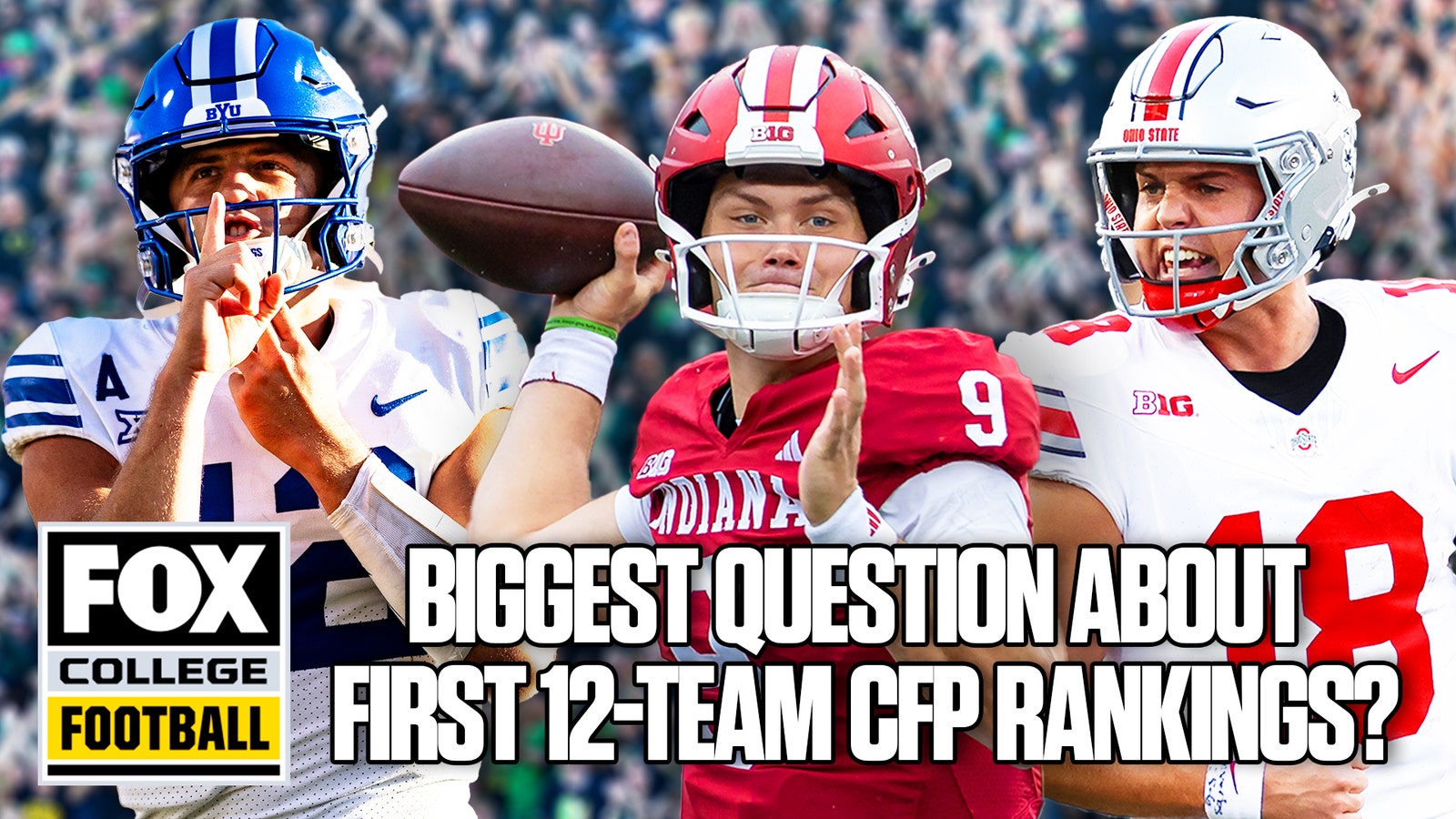 Big Ten, SEC, ACC: Who will be in first 12-Team CFP rankings? | Big Noon Kickoff