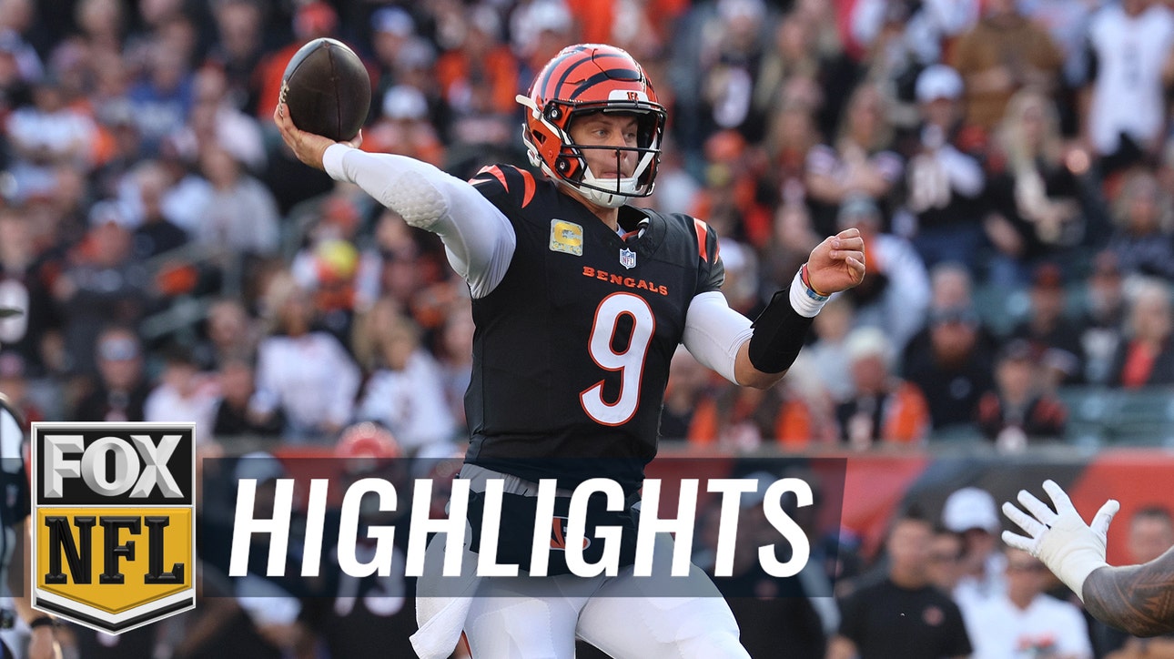 Joe Burrow throws for 251 yards and five TDs, helping Bengals defeat Raiders, 41-24 | NFL Highlights