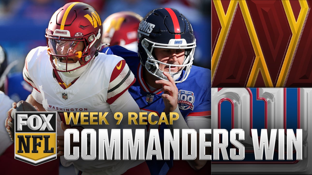 Commanders vs. Giants: Dave Helman, Mark Sanchez & Chris Myers on Washington's win | NFL on FOX Pod