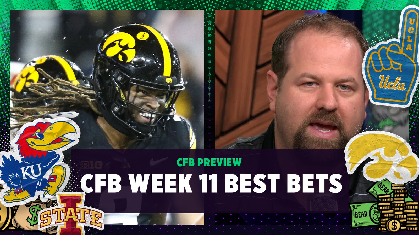 Kansas vs. Iowa State, USC vs. Iowa: CFB's Week 11 best bets