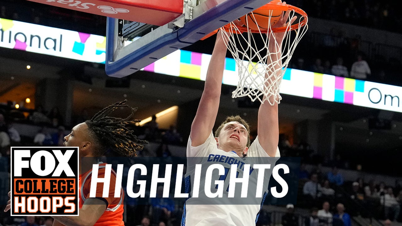 Ryan Kalkbrenner GOES OFF for 49 points in Creighton's 99-86 win | FOX Hoops Player Highlight