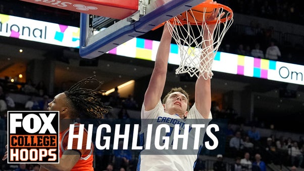 Ryan Kalkbrenner GOES OFF for 49 points in Creighton's 99-86 win | FOX Hoops Player Highlight