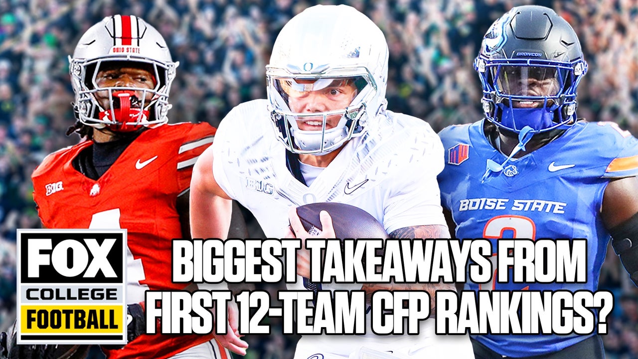 Biggest Takeaways from the First 12-Team College Football Playoff Rankings | Big Noon Kickoff