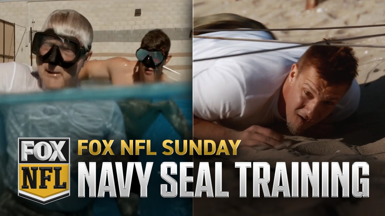 The 'FOX NFL Sunday' crew goes through Navy SEAL Training | FOX NFL Sunday