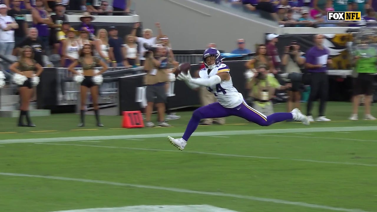 Byron Murphy & Camryn Bynum get back-to-back INTs to help seal the Vikings' 12-7 victory over the Jaguars