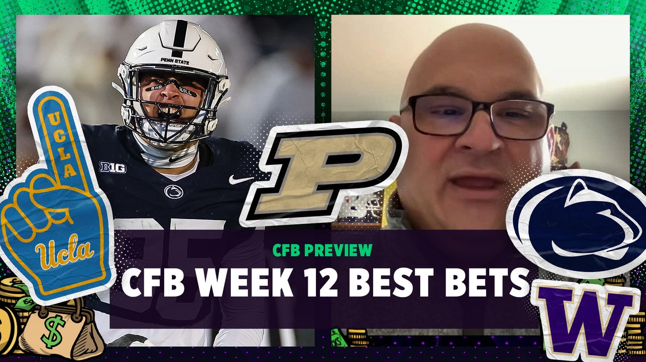 Washington vs. UCLA, Purdue vs. Penn State: CFB Week 12 Best Bets | Bear Bets 