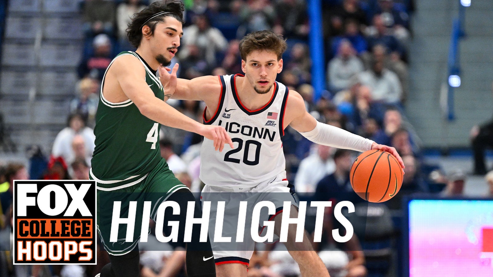 Le Moyne Dolphins vs. No. 3 UConn Huskies Highlights | FOX College Hoops