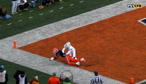 Zakhari Franklin hauls in an AMAZING TOE-TAPPING TD to extend Illinois' lead over Michigan State