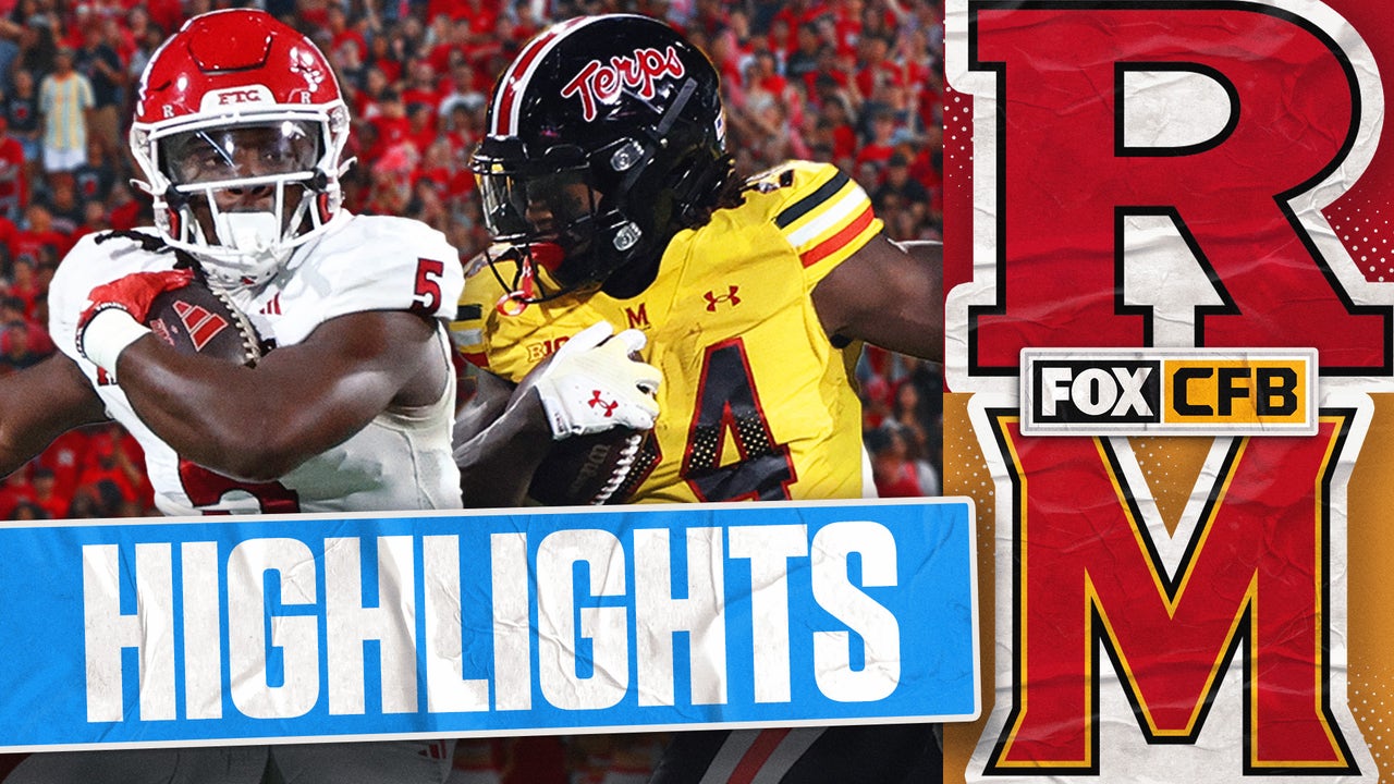 Rutgers Scarlet Knights vs. Maryland Terrapins Highlights | FOX College Football