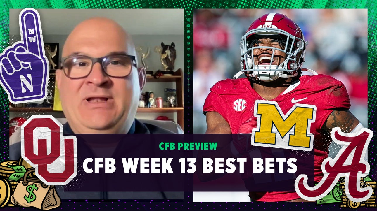 CFB Week 12 Best Bets: Michigan vs. Northwestern, Oklahoma vs. Alabama | Bear Bets