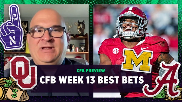 CFB Week 12 Best Bets: Michigan vs. Northwestern, Oklahoma vs. Alabama | Bear Bets