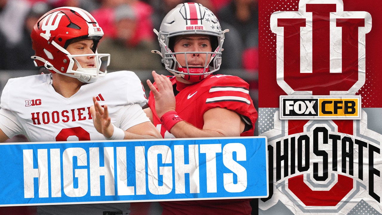 No. 5 Indiana Hoosiers Vs. No. 2 Ohio State Buckeyes Highlights | FOX ...