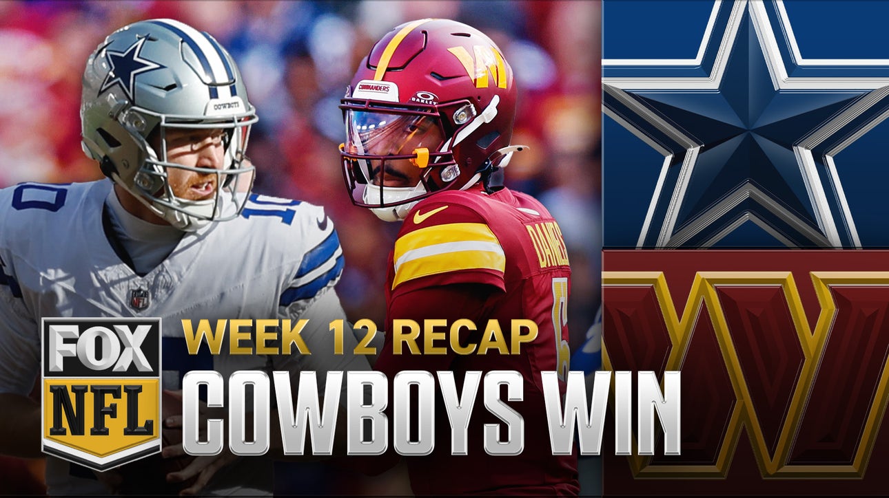 Cowboys vs. Commanders: Greg Olsen, Dave Helman, and Joe Davis break down WILD 4th Quarter finish