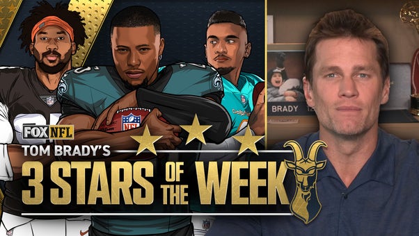 Tom Brady’s 3 Stars of Week 12: Saquon Barkley, Myles Garrett, Tua Tagovailoa | DIGITAL EXCLUSIVE