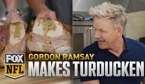 Gordon Ramsay learns how to make Turducken | NFL on FOX