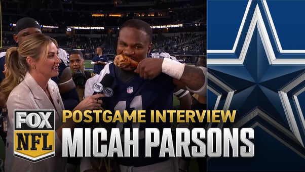 Micah Parsons wins Madden Thanksgiving MVP Trophy after Cowboys' win over Giants | NFL on FOX